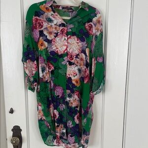 Boutique bright shirt Dress